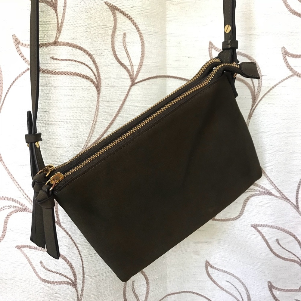 Dark Green Crossbody Purse